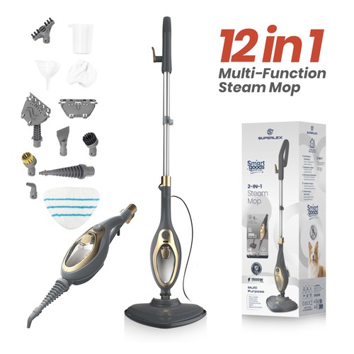 Superlex 15in1 hot steam mop - superlex,
