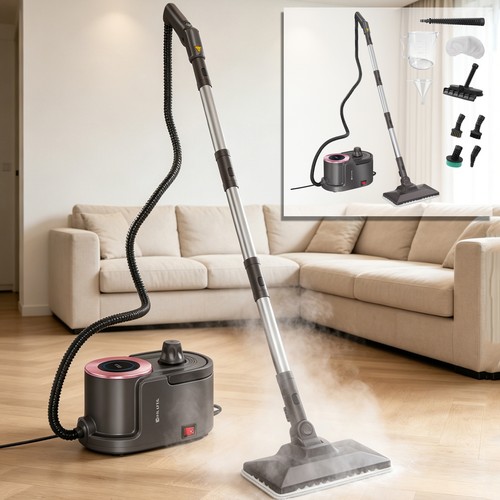 Electric hot steam mop - steam,