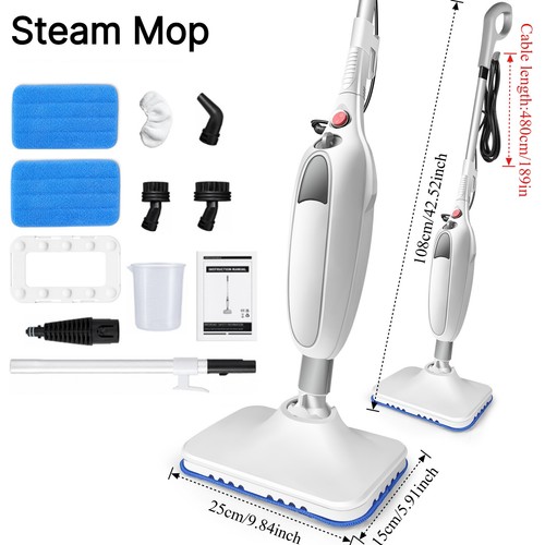 Upright and handheld steam mop - upright,